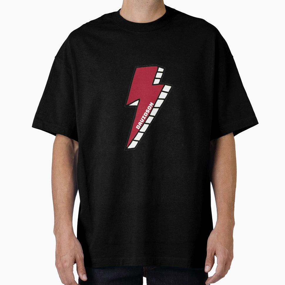 Davidson College Lightning Bolt T-Shirt - Novelty Apparel Unisex - T-Shirt, Sweatshirt, Hoodie