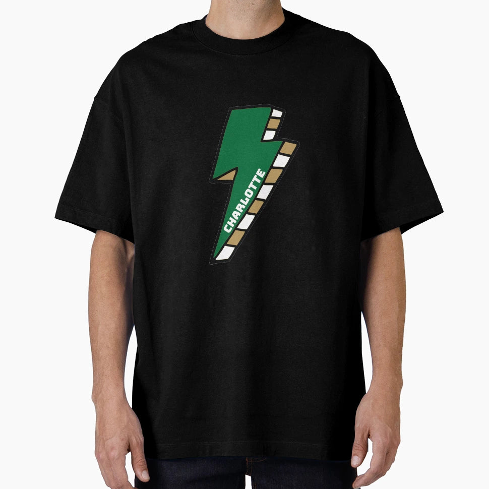 Unc Charlotte Lightning Bolt T-Shirt - Unique Graphic for Adults - T-Shirt, Sweatshirt, Hoodie