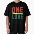 One Love Rasta T-Shirt - Fun Novelty Design Men Women - T-Shirt, Sweatshirt, Hoodie