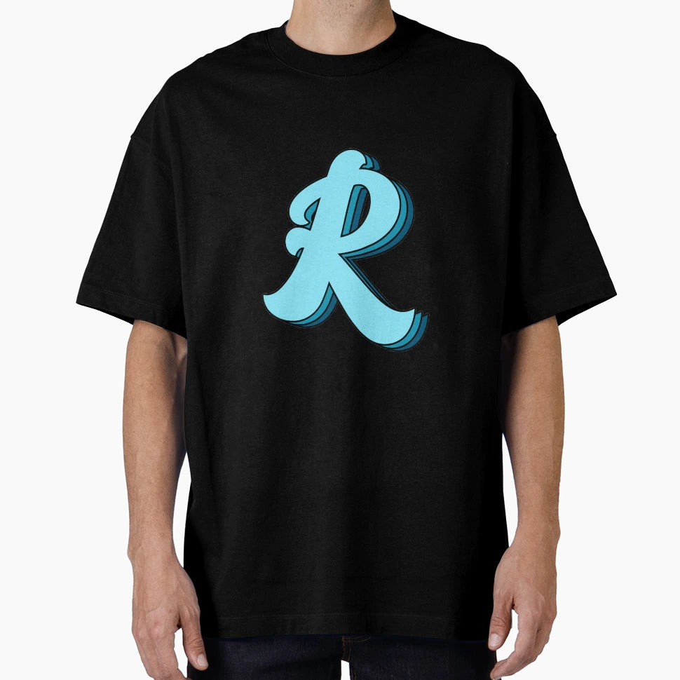 Blue R T-Shirt - Unique Graphic Unisex - T-Shirt, Sweatshirt, Hoodie