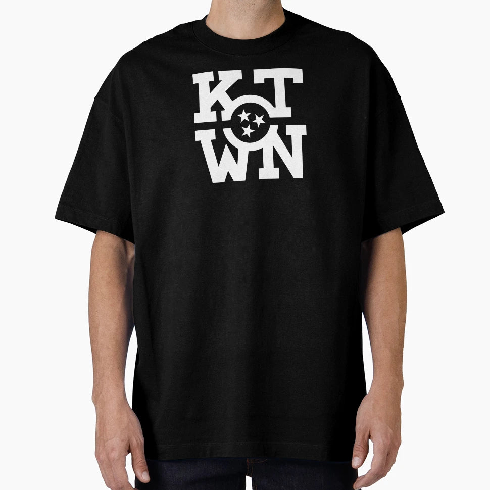 Ktwn White Asphalt T-Shirt - Casual Everyday Wear Unisex - T-Shirt, Sweatshirt, Hoodie