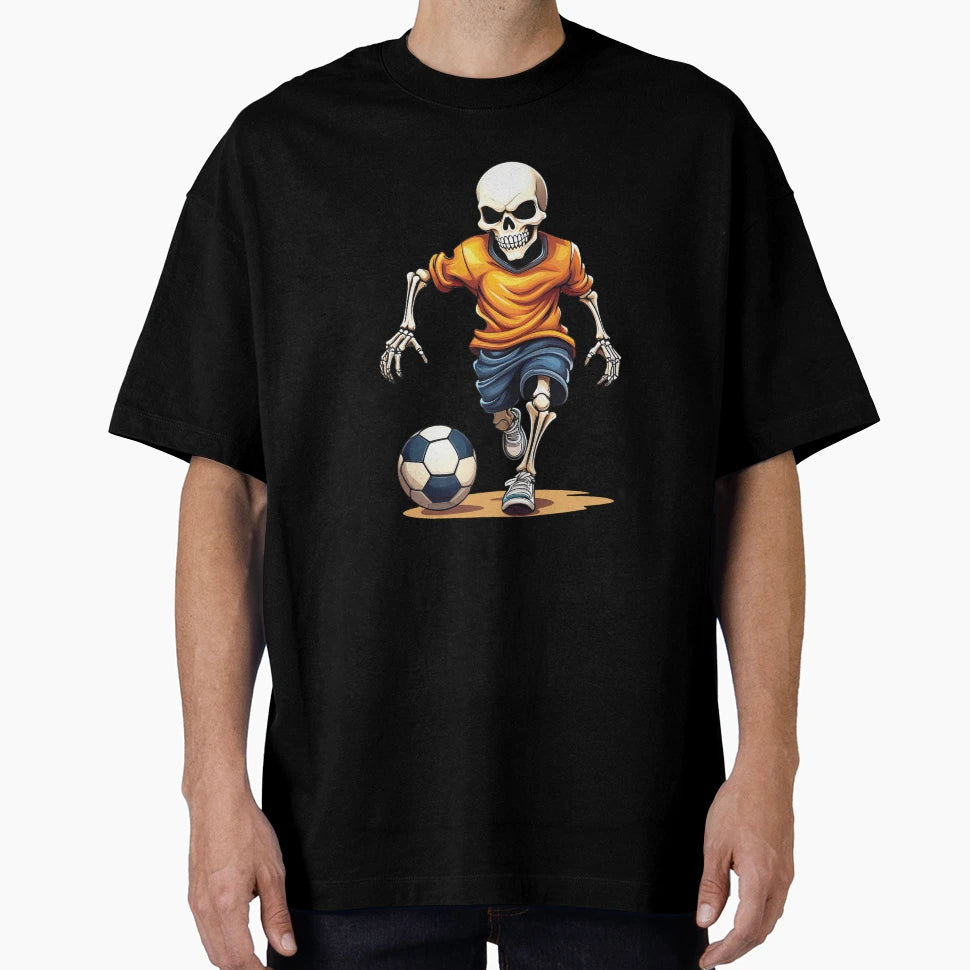 Soccer Football Halloween T-Shirt - Casual Everyday Wear for Adults - T-Shirt, Sweatshirt, Hoodie