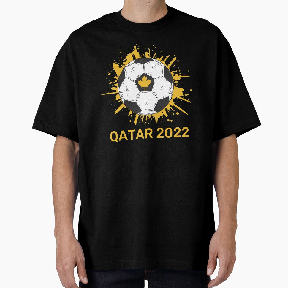 Made Canada Canada Soccer 2022 Canada T-Shirt - Minimalist Print Unisex - T-Shirt, Sweatshirt, Hoodie