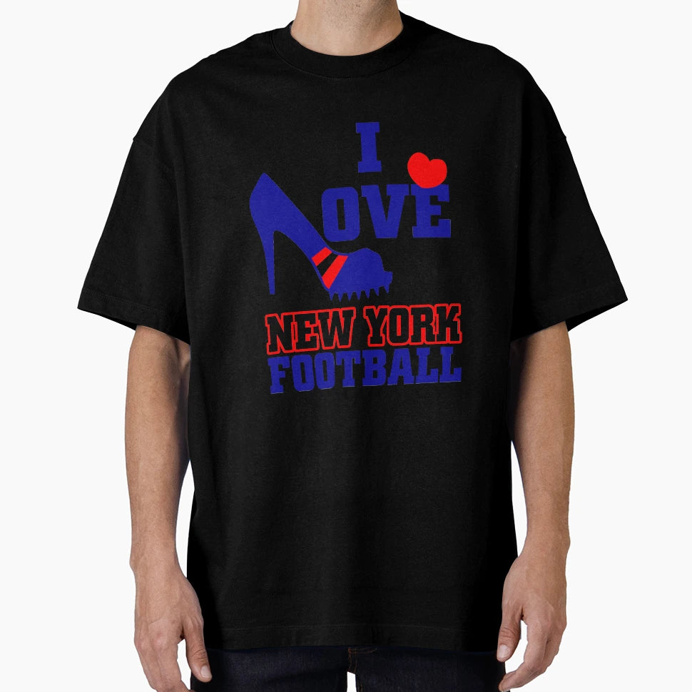 I Love New York Football T-Shirt - Streetwear Style Men Women - T-Shirt, Sweatshirt, Hoodie