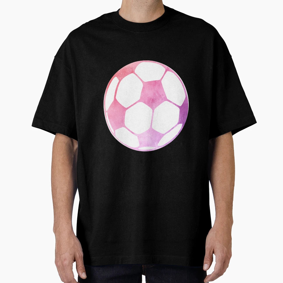 Purple Soccer Ball T-Shirt - Trendy Graphic for Adults - T-Shirt, Sweatshirt, Hoodie