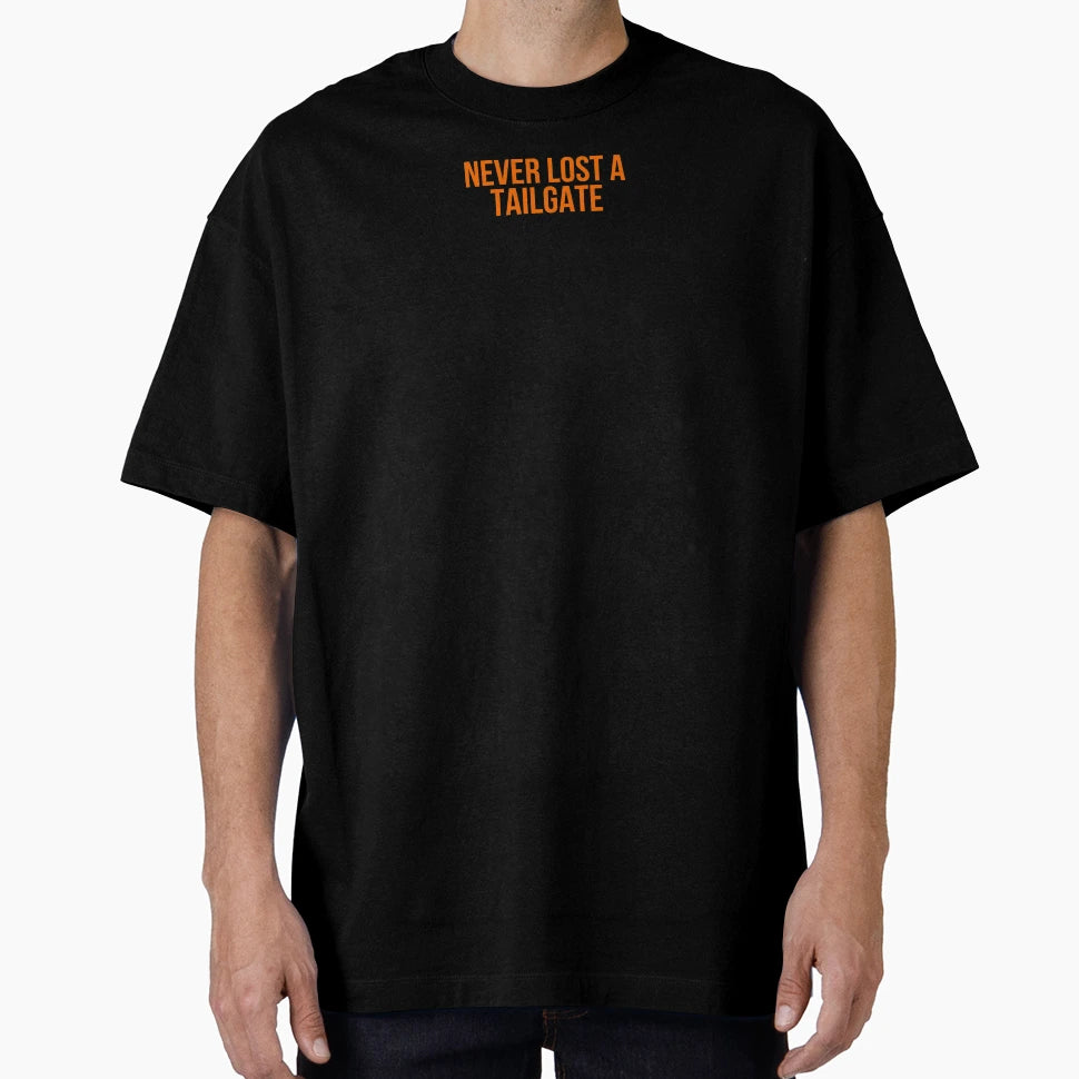 Never Lost Tailgate Orange T-Shirt - Aesthetic Graphic Unisex - T-Shirt, Sweatshirt, Hoodie