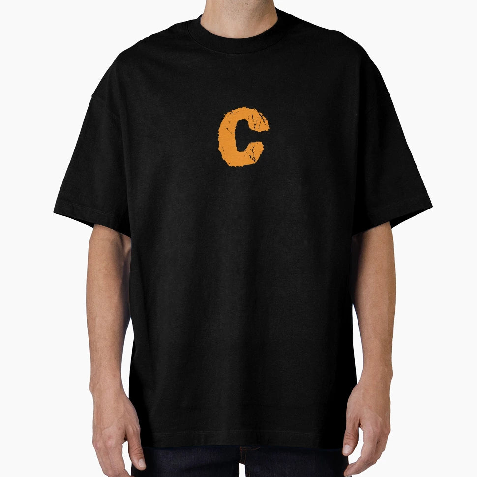 Monogram C Grunge Black Grunge T-Shirt - Casual Everyday Wear Men Women - T-Shirt, Sweatshirt, Hoodie