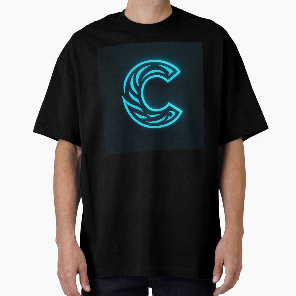 C Logo T-Shirt - Minimalist Print Men Women - T-Shirt, Sweatshirt, Hoodie