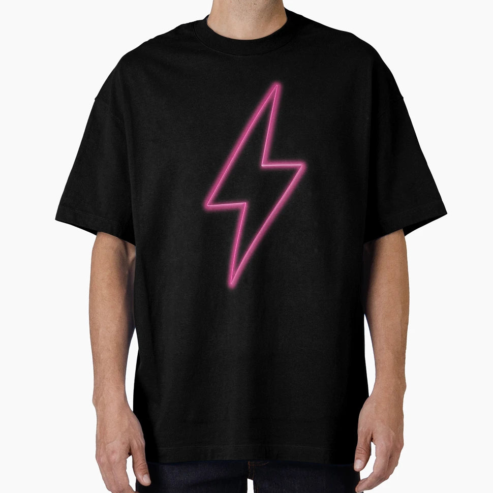 Neon Lightning T-Shirt - Novelty Apparel Unisex - T-Shirt, Sweatshirt, Hoodie