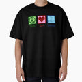 Peace Love Massage Therapy T-Shirt - Graphic Print Men Women - T-Shirt, Sweatshirt, Hoodie