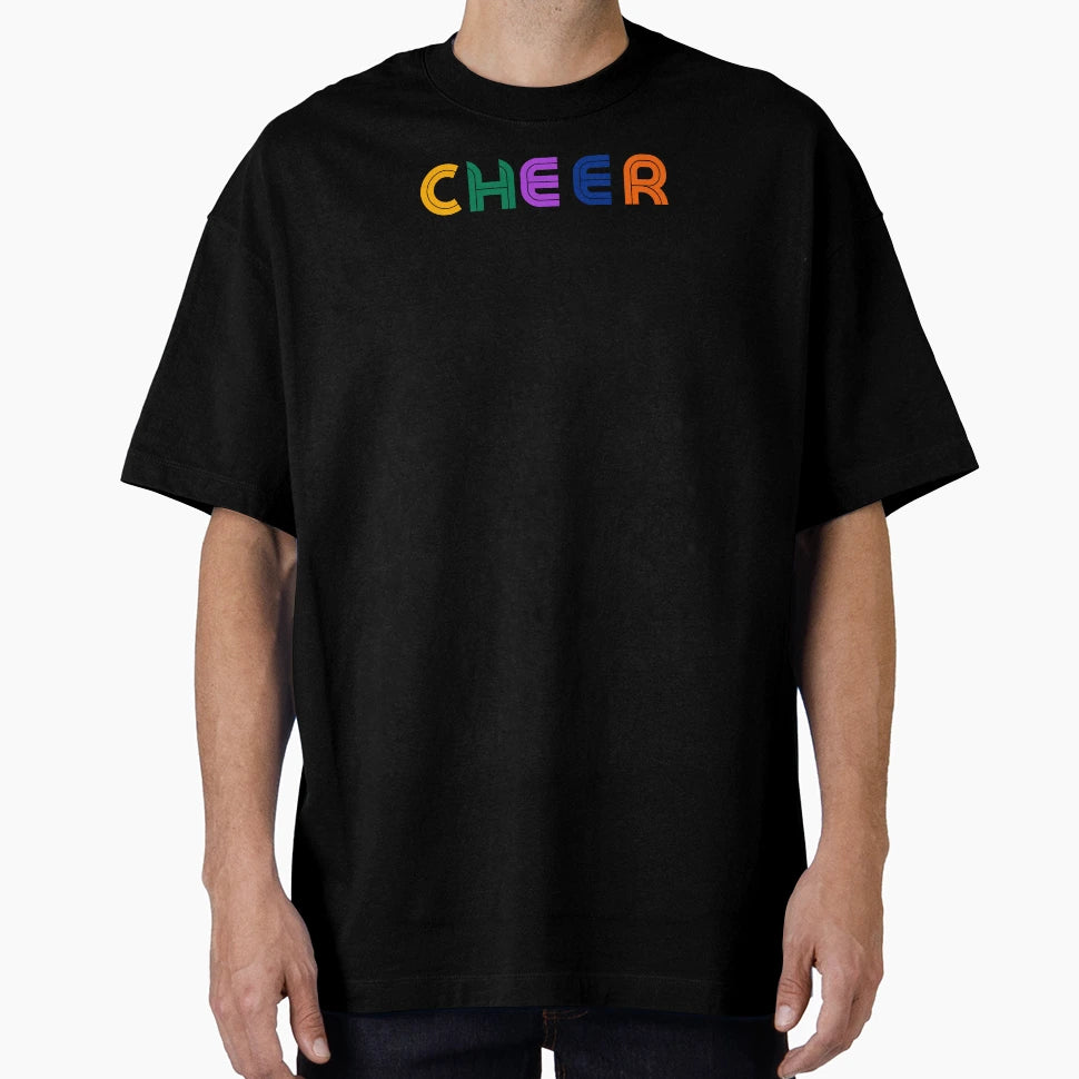 Cheer Mom T-Shirt - Minimalist Print Men Women - T-Shirt, Sweatshirt, Hoodie
