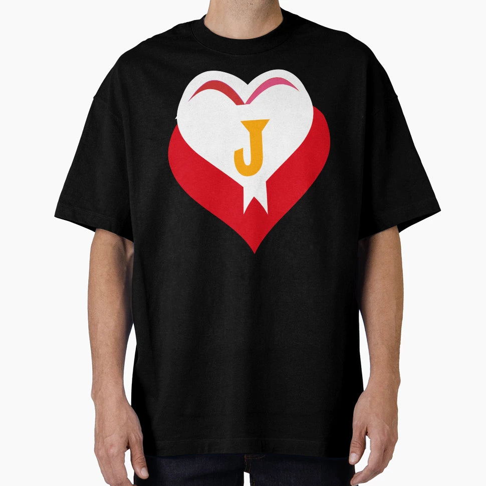 Letter J T-Shirt - Graphic Print for Adults - T-Shirt, Sweatshirt, Hoodie