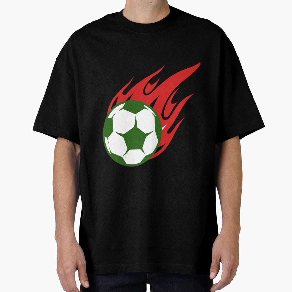 Cristiano Ronaldo Football Hit T-Shirt - Custom Art Print for Adults - T-Shirt, Sweatshirt, Hoodie