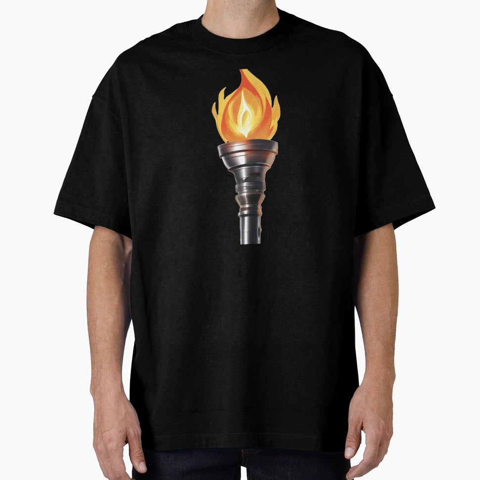 Torch T-Shirt - Trendy Graphic for Adults - T-Shirt, Sweatshirt, Hoodie