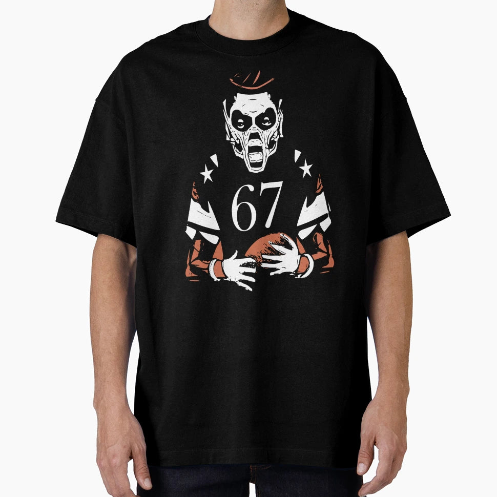Fearless Gridiron Beast Monster T-Shirt - Casual Everyday Wear for Adults - T-Shirt, Sweatshirt, Hoodie