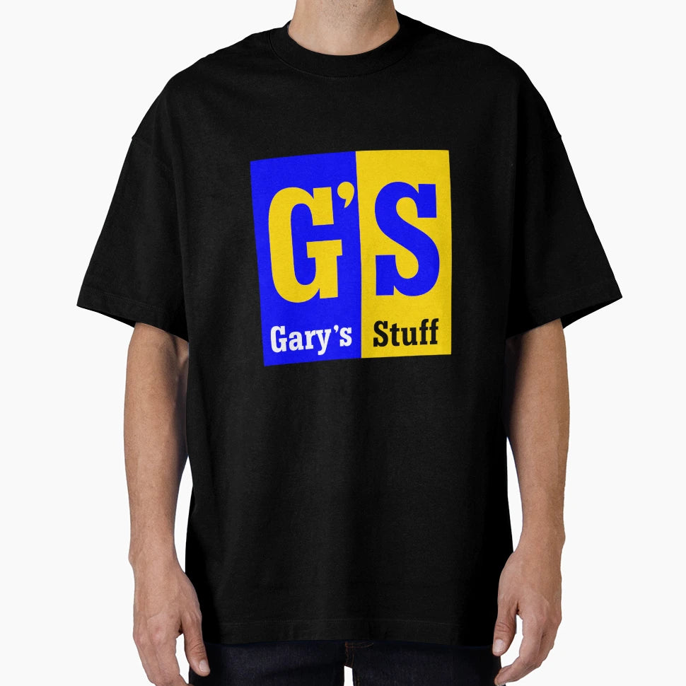 Garys Stuff Logo T-Shirt - Minimalist Print for Adults - T-Shirt, Sweatshirt, Hoodie