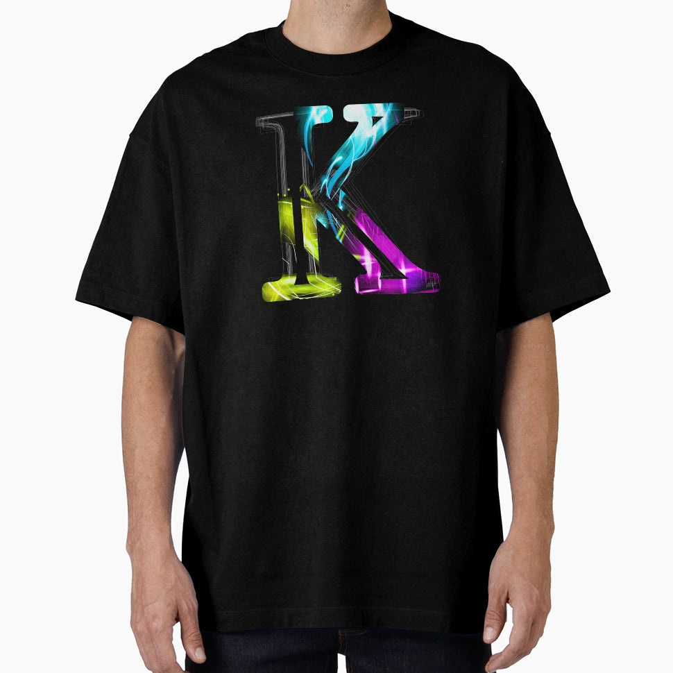 Letter K T-Shirt - Trendy Graphic Unisex - T-Shirt, Sweatshirt, Hoodie