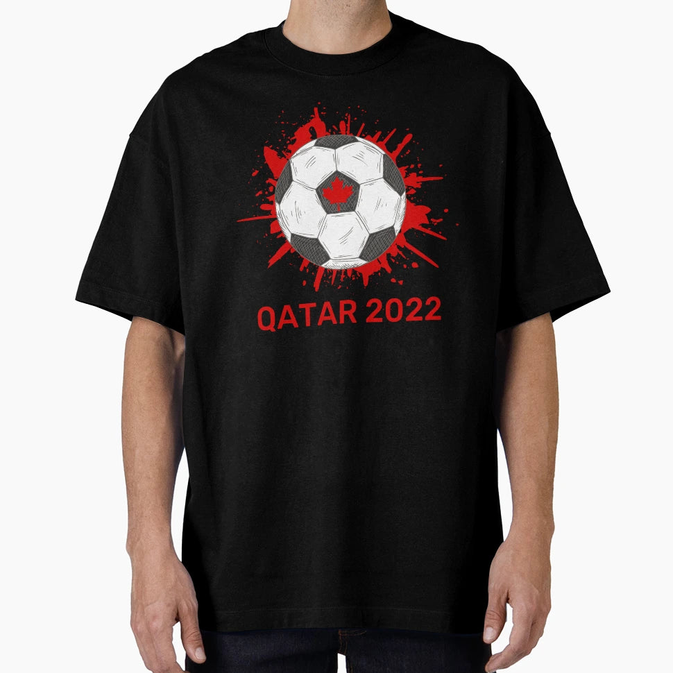 Made Canada Canada Soccer 2022 Canada T-Shirt - Graphic Print Unisex - T-Shirt, Sweatshirt, Hoodie