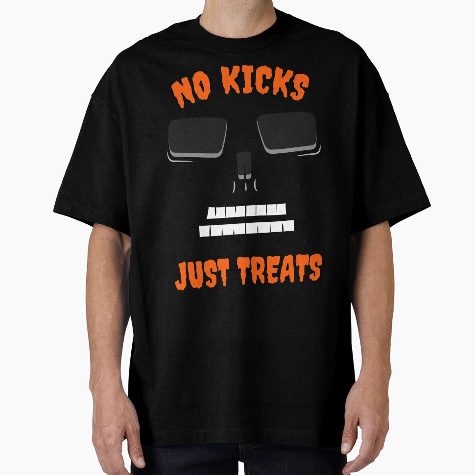 Kick Or Treat T-Shirt - Unique Graphic for Adults - T-Shirt, Sweatshirt, Hoodie