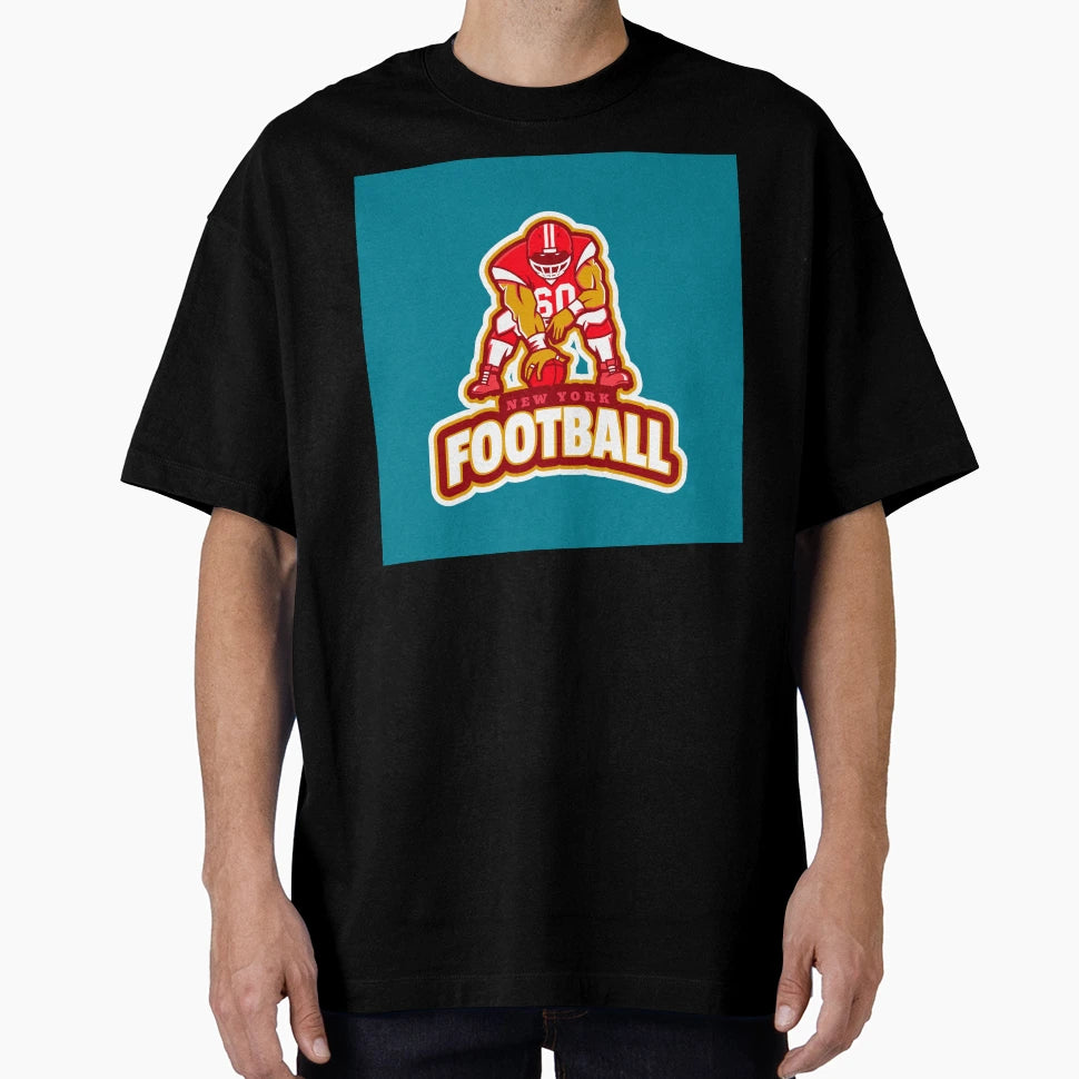 New York Football T-Shirt - Novelty Apparel Unisex - T-Shirt, Sweatshirt, Hoodie