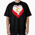 Letter C T-Shirt - Minimalist Print Men Women - T-Shirt, Sweatshirt, Hoodie