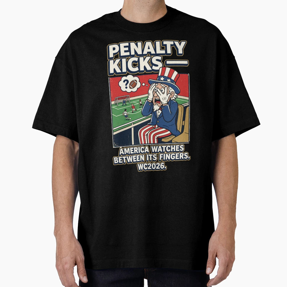 Penalty Kicks Wc2026 V2 T-Shirt - Trendy Graphic Unisex - T-Shirt, Sweatshirt, Hoodie