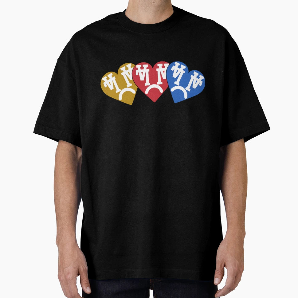 La Hearts T-Shirt - Novelty Apparel Unisex - T-Shirt, Sweatshirt, Hoodie