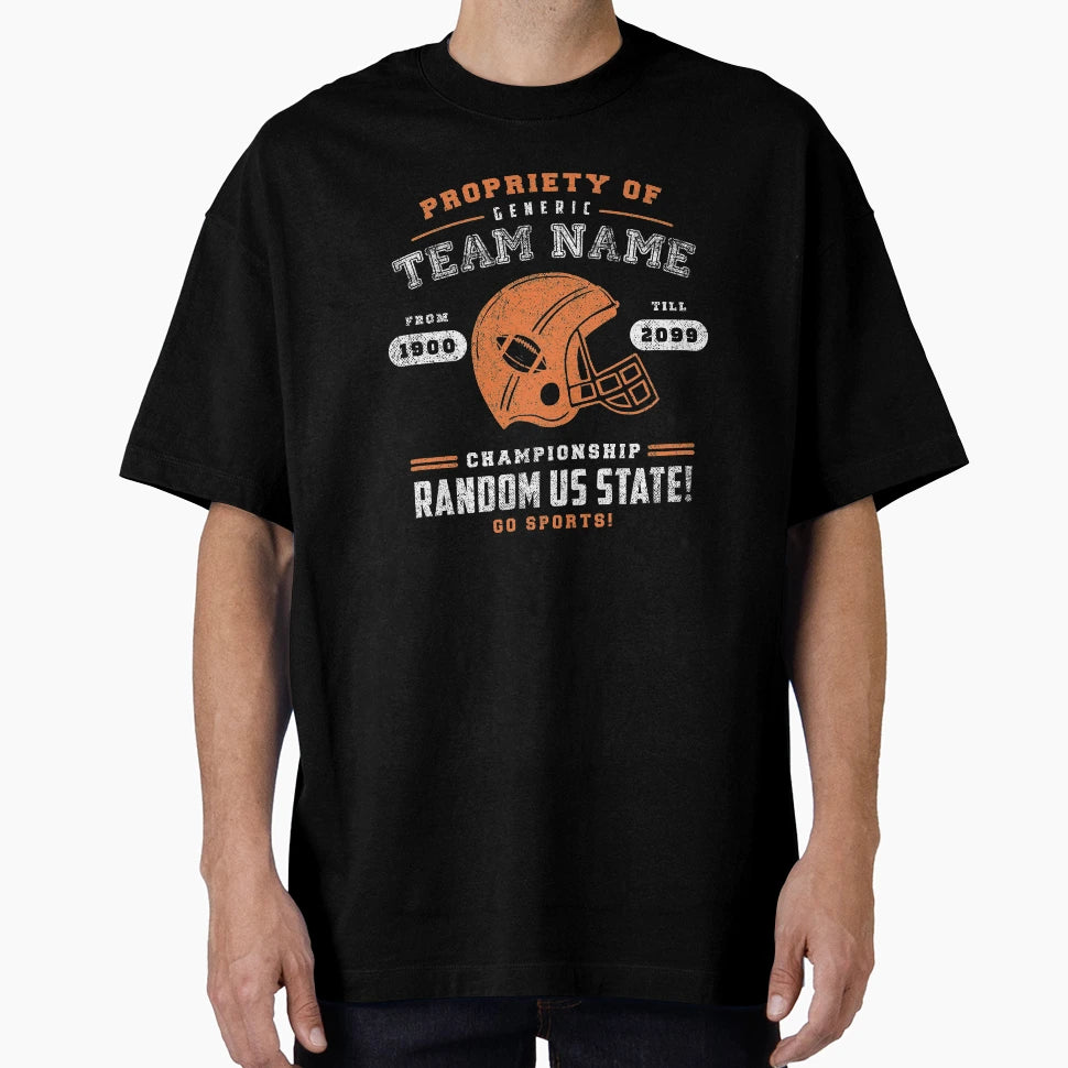 Generic Football T-Shirt - Graphic Print for Adults - T-Shirt, Sweatshirt, Hoodie