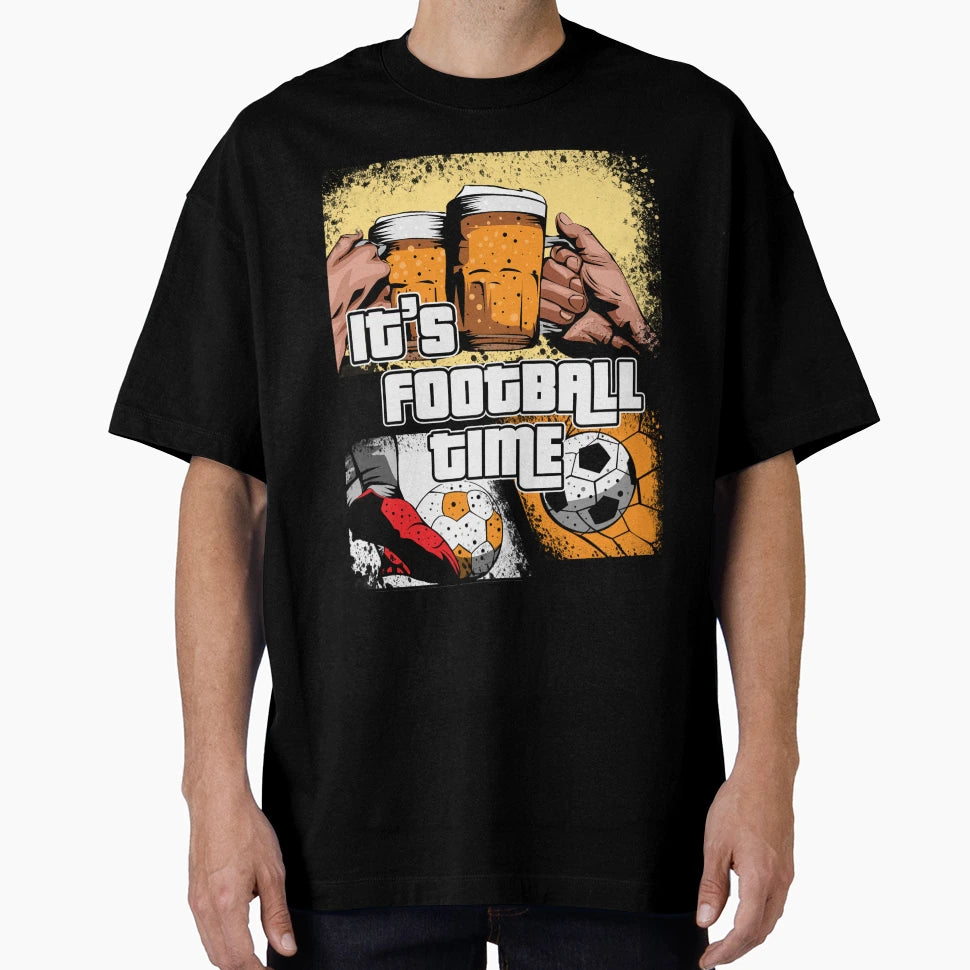 Its Football Time T-Shirt - Casual Everyday Wear for Adults - T-Shirt, Sweatshirt, Hoodie