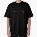 Red Line T-Shirt - Aesthetic Graphic Unisex - T-Shirt, Sweatshirt, Hoodie