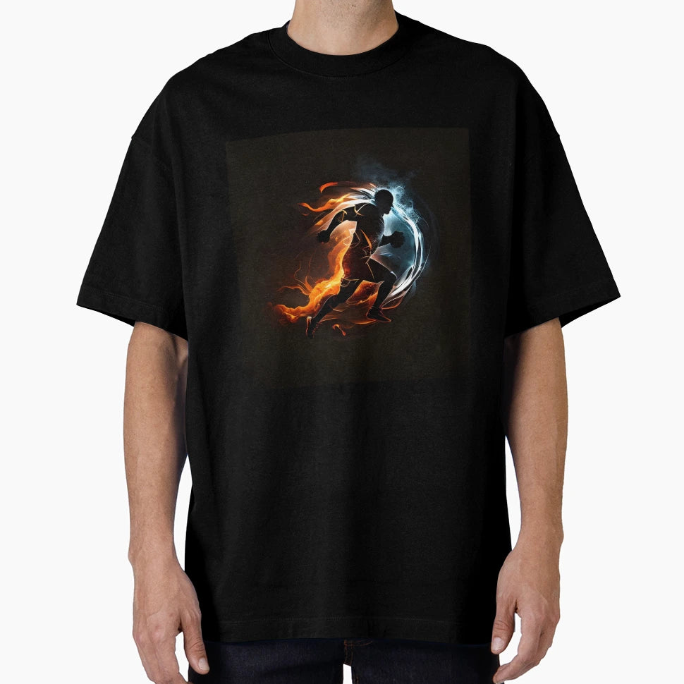 Soccer Player Fooball Player T-Shirt - Aesthetic Graphic Men Women - T-Shirt, Sweatshirt, Hoodie