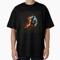 Soccer Player Fooball Player T-Shirt - Aesthetic Graphic Men Women - T-Shirt, Sweatshirt, Hoodie