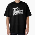 Friday Love White D T-Shirt - Unique Graphic Unisex - T-Shirt, Sweatshirt, Hoodie