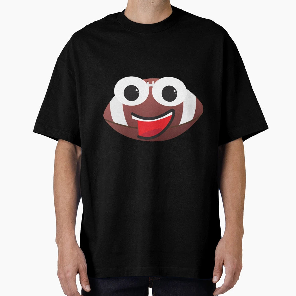 American Football Cartoon T-Shirt - Minimalist Print Unisex - T-Shirt, Sweatshirt, Hoodie