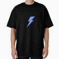 Blue Lighting Bolt T-Shirt - Aesthetic Graphic Men Women - T-Shirt, Sweatshirt, Hoodie