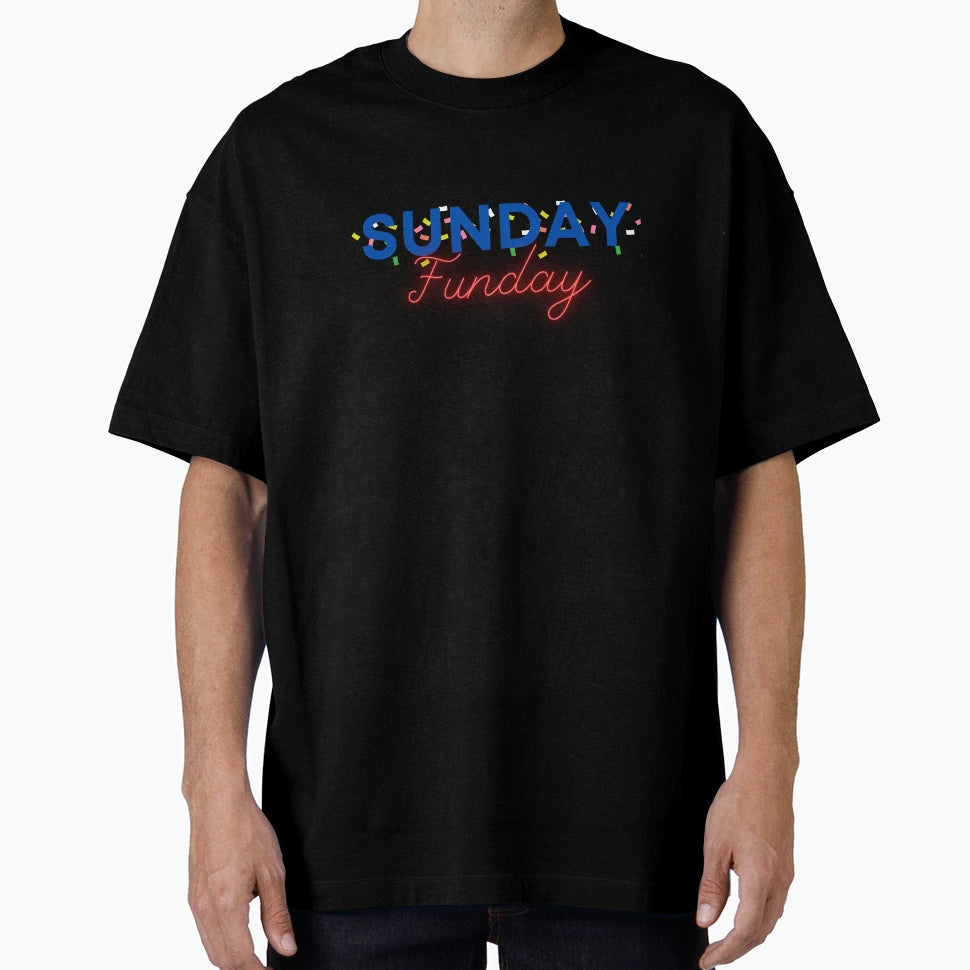 Sunday Funday T-Shirt - Graphic Print Men Women - T-Shirt, Sweatshirt, Hoodie