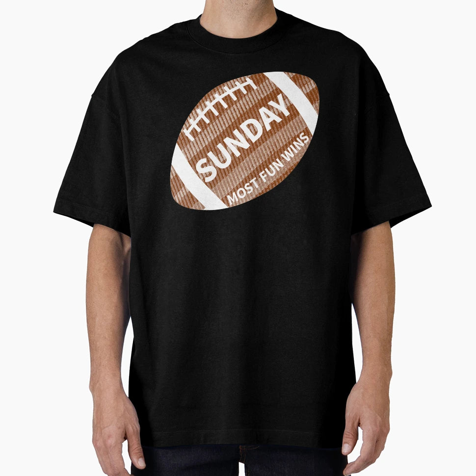 Sunday Funday T-Shirt - Aesthetic Graphic for Adults - T-Shirt, Sweatshirt, Hoodie