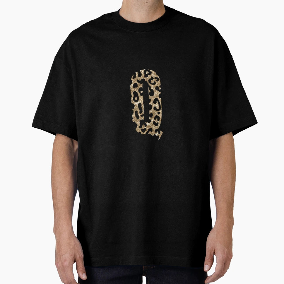 Letter Q Initial Monogram Animal T-Shirt - Graphic Print Men Women - T-Shirt, Sweatshirt, Hoodie