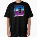 Detroit D Chrome Iv T-Shirt - Novelty Apparel Unisex - T-Shirt, Sweatshirt, Hoodie