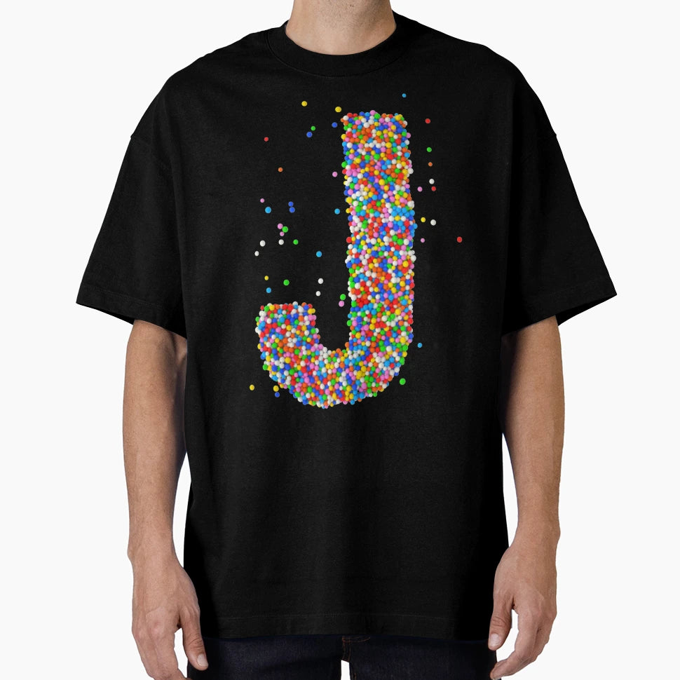 Sprinkly J T-Shirt - Casual Everyday Wear for Adults - T-Shirt, Sweatshirt, Hoodie