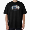 Patriotic Stars American Football T-Shirt - Fun Novelty Design Unisex - T-Shirt, Sweatshirt, Hoodie