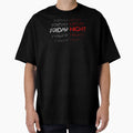 Friday Night T-Shirt - Minimalist Print Men Women - T-Shirt, Sweatshirt, Hoodie