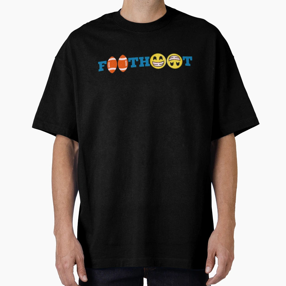 Foothoot Football Foot Hoot T-Shirt - Custom Art Print Unisex - T-Shirt, Sweatshirt, Hoodie