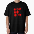 Plaid Monogram Letter K Buffalo T-Shirt - Casual Everyday Wear for Adults - T-Shirt, Sweatshirt, Hoodie