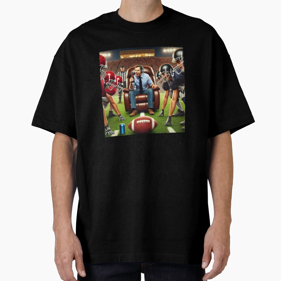 Armchair Quarterback T-Shirt - Aesthetic Graphic Unisex - T-Shirt, Sweatshirt, Hoodie