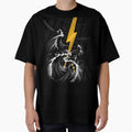 Electric Guitar Storm T-Shirt - Graphic Print Men Women - T-Shirt, Sweatshirt, Hoodie