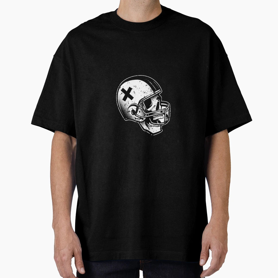 Scary Football T-Shirt - Minimalist Print Unisex - T-Shirt, Sweatshirt, Hoodie