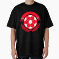 Football Red Winner Ball Football T-Shirt - Aesthetic Graphic for Adults - T-Shirt, Sweatshirt, Hoodie