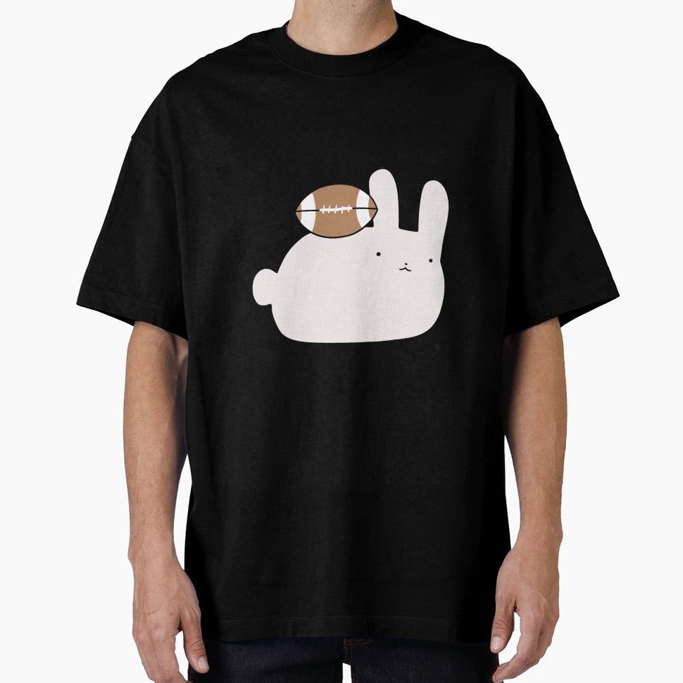 Little Football Bunny T-Shirt - Streetwear Style Men Women - T-Shirt, Sweatshirt, Hoodie