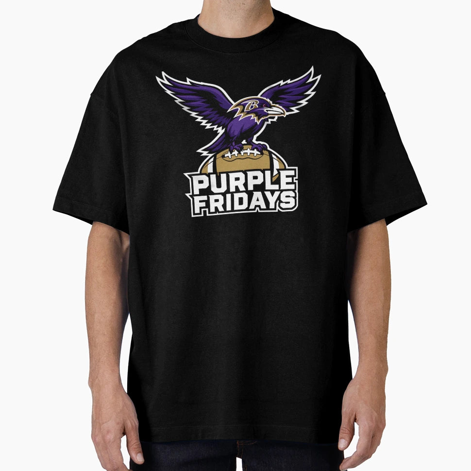 Purple Fridays T-Shirt - Minimalist Print for Adults - T-Shirt, Sweatshirt, Hoodie